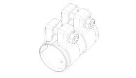  2282 - CONNECTION PIPE-45 X 42 X 110MM