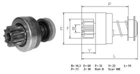 Ghibaudi 1655 - ROTULA AXIAL