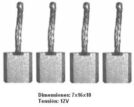 Ghibaudi SBSX106 - ESCOBILLAS