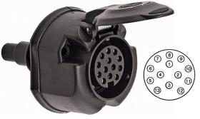 Hella 8JB005949001 - BASE 13 CONEX.20 AMP.12V