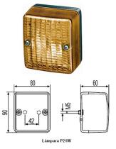 Hella 2BA996012061 - LUZ INTERMITENTE AMBAR