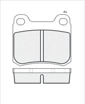  180517000 - PASTILLAS DE FRENO TRASERAS (USE 180420)