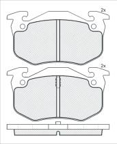 Icer 180649000 - PASTILLAS DE FRENO TRASERAS