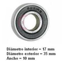 Timken 6003ZZ - RODAMIENTO 6003-ZZ(B)