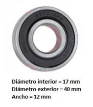 Timken 6203ZZ - RODAMIENTO