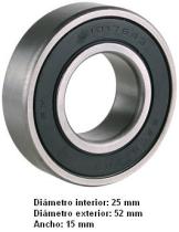 Timken 6205ZZ - RODMNTO.6205-ZZ(B)