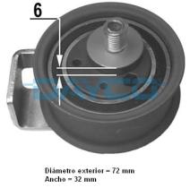 Timken 9204 - TENSOR Y POLEA CORREA DISTRIBUCION