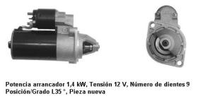 Iskra IS0908 - MOTOR DE ARRANQUE