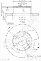 TRW DF1557 - FUERA DE PRODUCCIONÚ