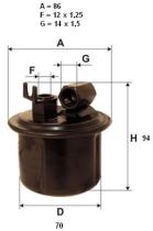 TRW FDB118 - FILTRO GASOLINA