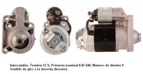 TRW LRS00505 - MOTOR DE ARRANQUE