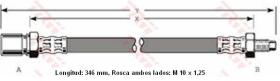  PHD335 - LATIGUILLO DE FRENO