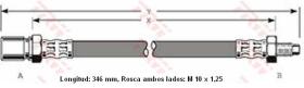 TRW PHD335 - LATIGUILLO DE FRENO