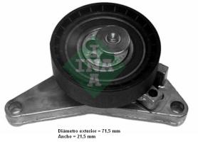  531011330 - RODILLO TENSOR CORREA DISTRIB