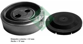  531030710 - RODILLO TENSOR CORREA AUXILIA