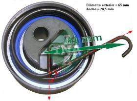  531053520 - RODILLO TENSOR CORREA DISTRIB