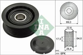  532016010 - RODILLO TENSOR CORREA AUXILIA