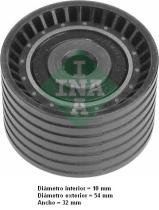  532022110 - RODILLO TENSOR CORREA DISTRIB