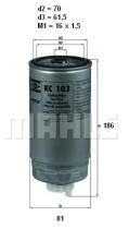 Mahle KC103 - FILTRO COMBUSTIBLE              [*]