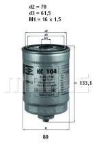  KC104 - FILTRO COMBUSTIBLE              [*]