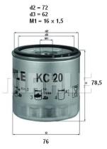 Mahle KC20 - FILTRO COMBUSTIBLE              [*]