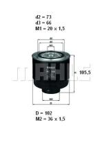 Mahle KC388D - FILTRO COMBUSTIBLE              [*]