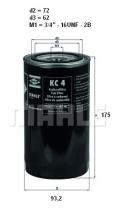 Mahle KC4 - FILTRO COMBUSTIBLE              [*]