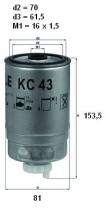  KC43 - FILTRO COMBUSTIBLE              [*]