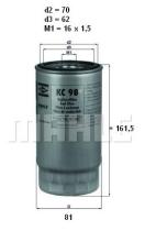  KC98 - FILTRO COMBUSTIBLE              [*]