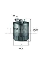  KL1002 - FILTRO COMBUSTIBLE              [*]