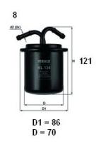  KL134 - FILTRO COMBUSTIBLE              [*]