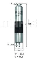  KL149 - FILTRO COMBUSTIBLE              [*]