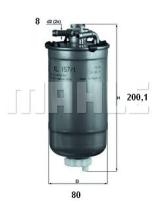  KL1571D - FILTRO COMBUSTIBLE              [*]