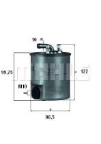  KL174 - FILTRO COMBUSTIBLE              [*]