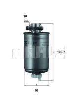  KL197 - FILTRO COMBUSTIBLE              [*]