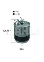  KL2282D - FILTRO COMBUSTIBLE              [*]