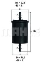  KL248 - FILTRO COMBUSTIBLE              [*]