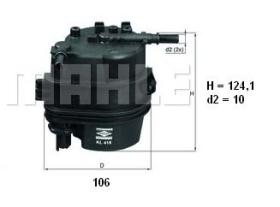  KL418 - FILTRO COMBUSTIBLE              [*]