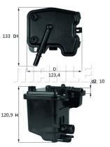  KL431D - FILTRO COMBUSTIBLE