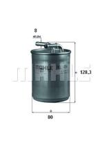  KL494 - FILTRO COMBUSTIBLE              [*]