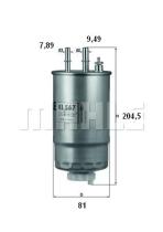  KL567 - FILTRO COMBUSTIBLE              [*]