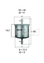 Mahle KL61 - FILTRO COMBUSTIBLE              [*]