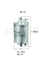  KL82 - FILTRO COMBUSTIBLE              [*]
