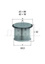 Mahle KX631 - FILTRO COMBUSTIBLE              [*]