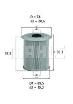 Mahle KX75D - FILTRO COMBUSTIBLE              [*]