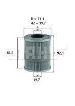 Mahle KX78D - FILTRO COMBUSTIBLE              [*]