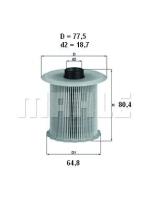 Mahle KX81D - FILTRO COMBUSTIBLE              [*]