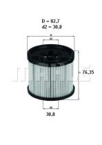 Mahle KX87D - FILTRO COMBUSTIBLE              [*]