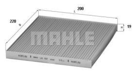 Mahle LA157 - FILTRO HABITACULO               [*]