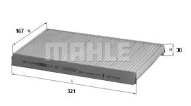 Mahle LA197 - FILTRO HABITACULO               [*]